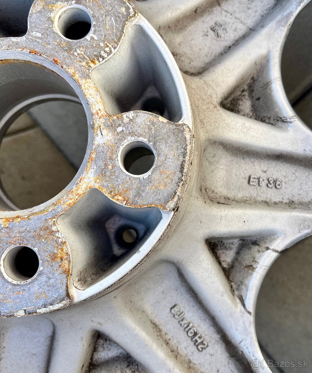 MERCEDES BENZ DISKY 16, HANKOOK KINERGY 225/55R16 Pneumatiky - 9