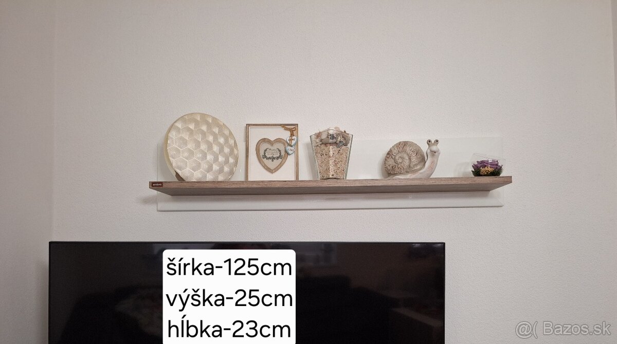 TV stolík + polica + konferečný stolík - 9