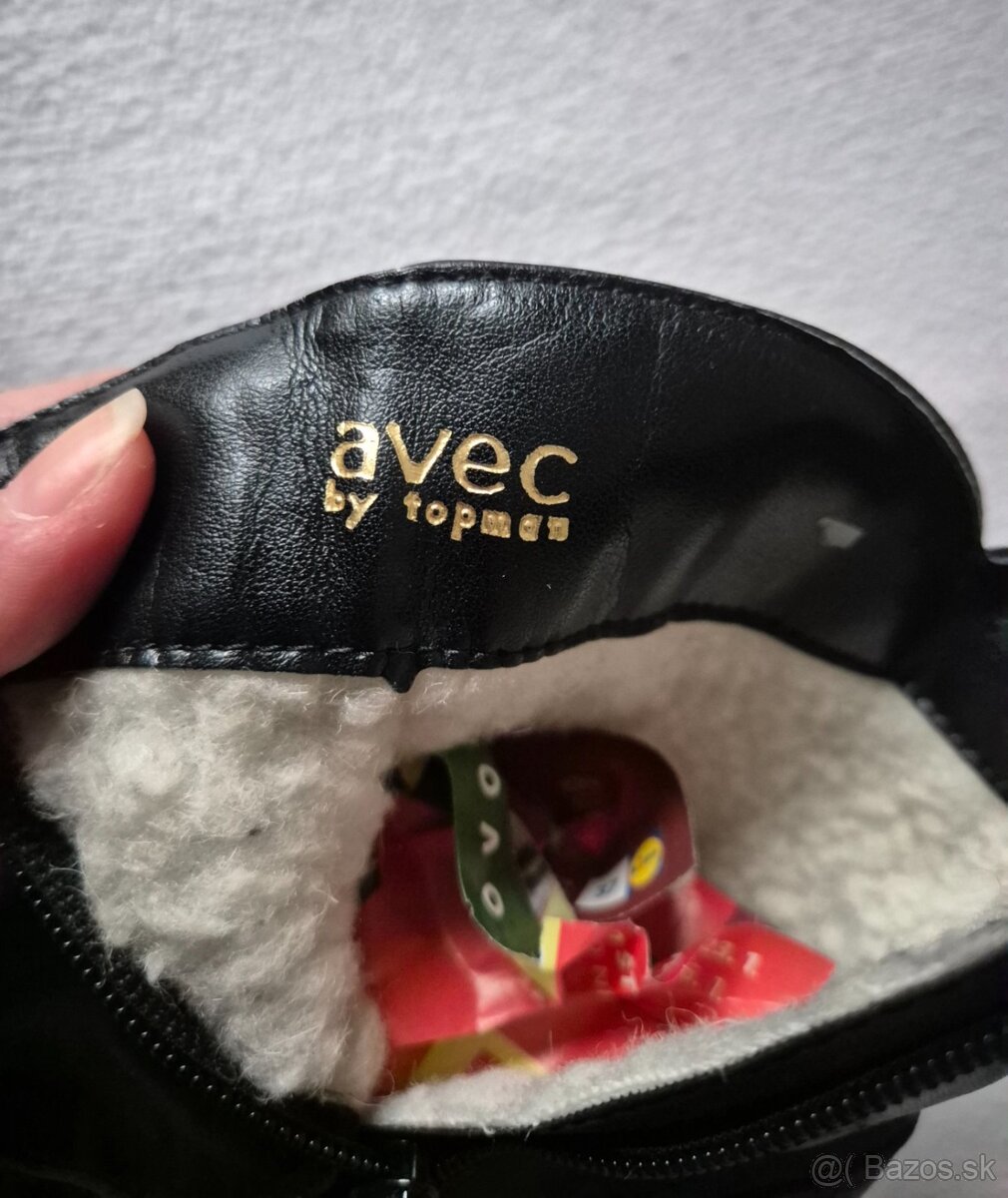 Zateplené členkové čižmy - 9