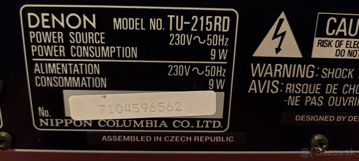 Predám tunery Denon a Pioneer - 9