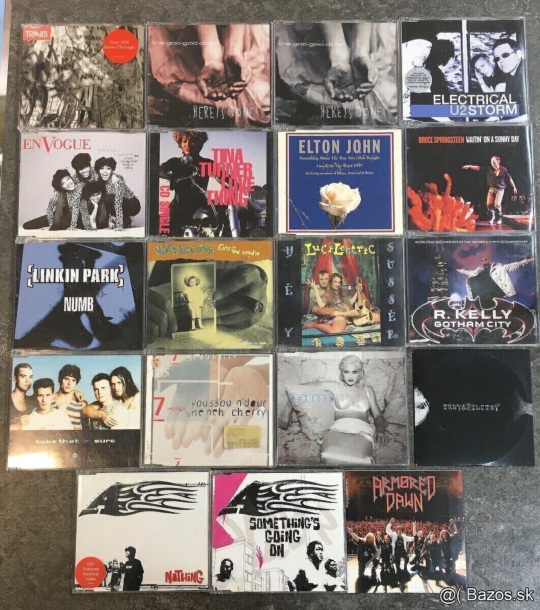 CD albumy + single - 9