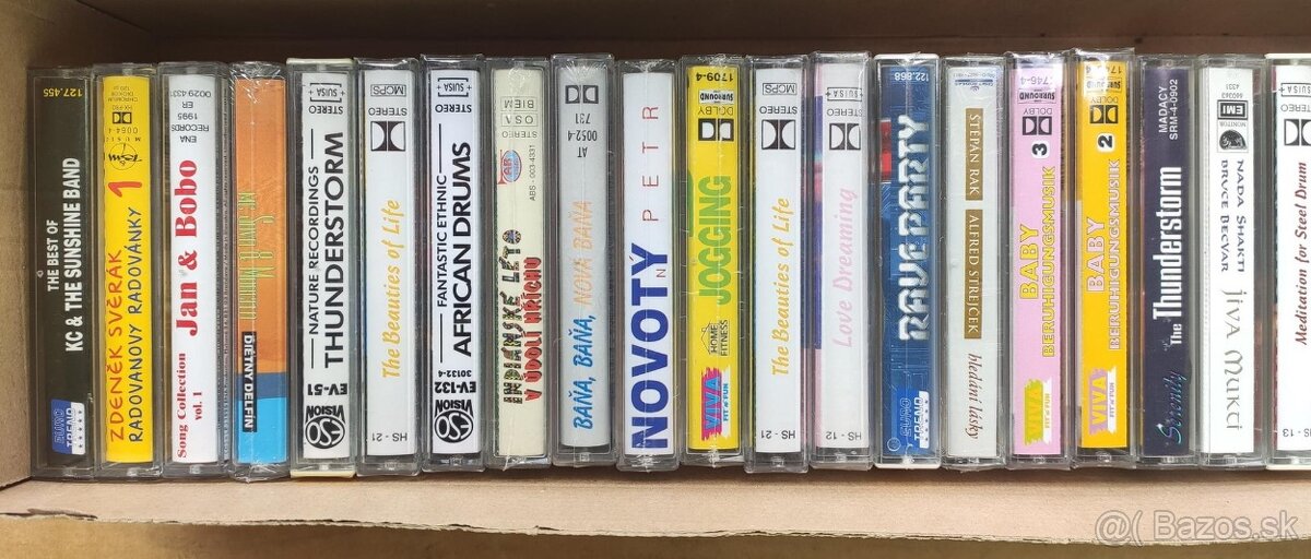 Zbierka nerozbalených magnetofónových kaziet 2. časť. - 9