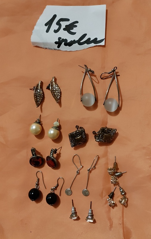 retro náušnice - 9