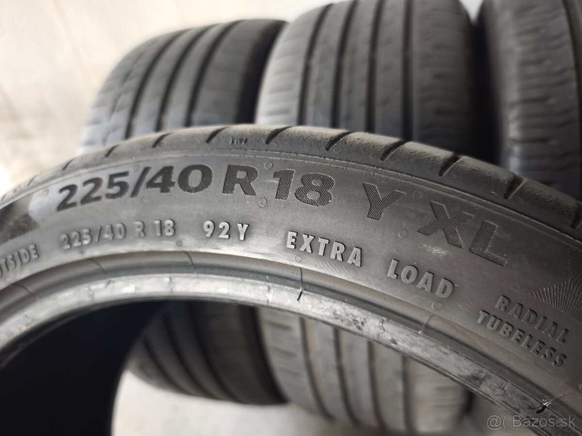225/40 r18 letné pneumatiky Continental - 9