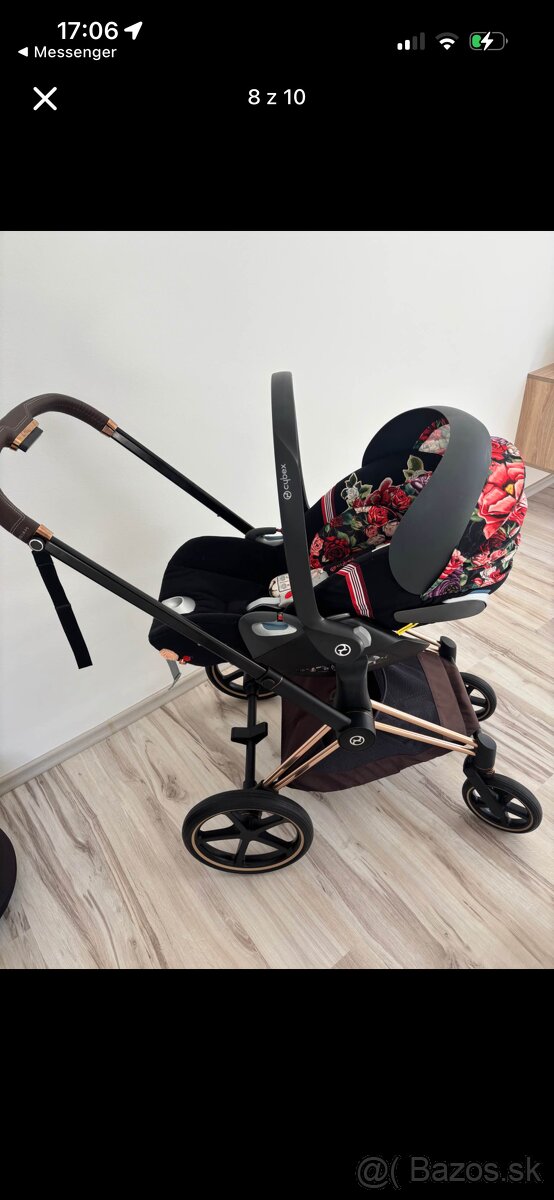 Cybex Priam Spring Blossom Dark set - 9