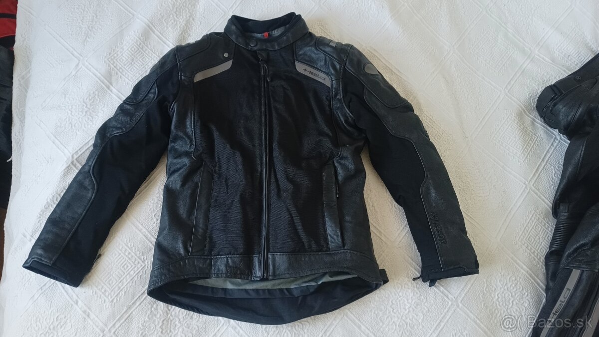 HELD 2-dielna moto kombineza koza / textil goretex, vel. M - 9