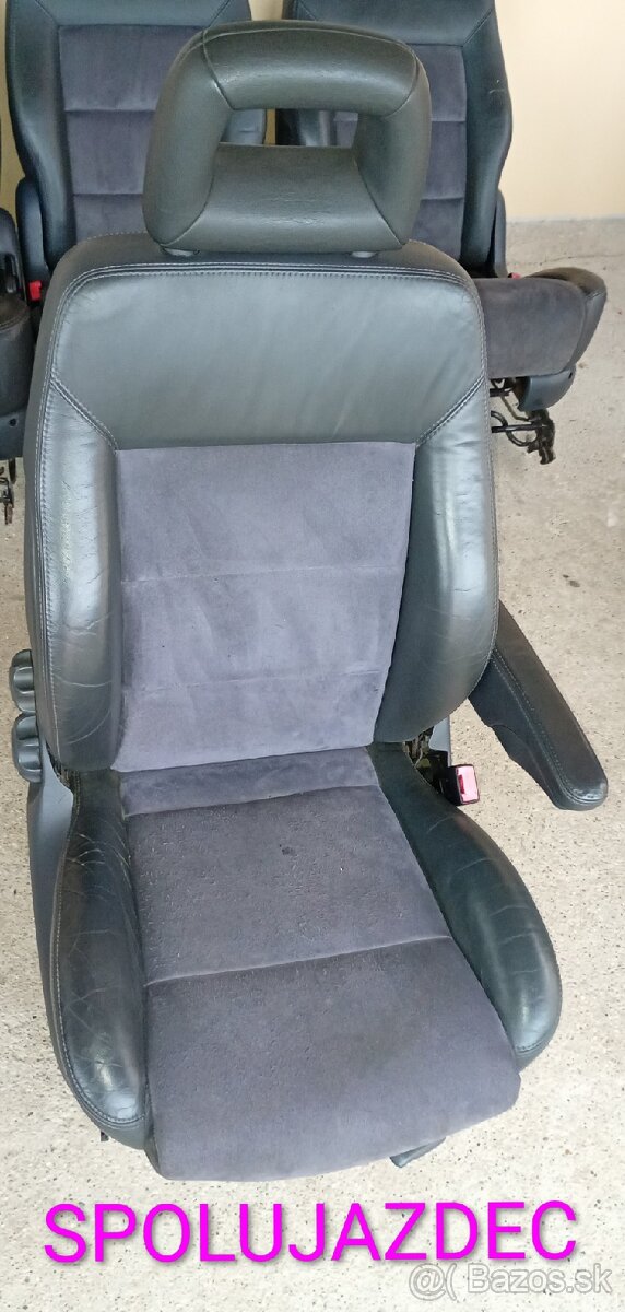 Sedačky+tapacíre VW Sharan , LUXUS v tomto veku. - 9