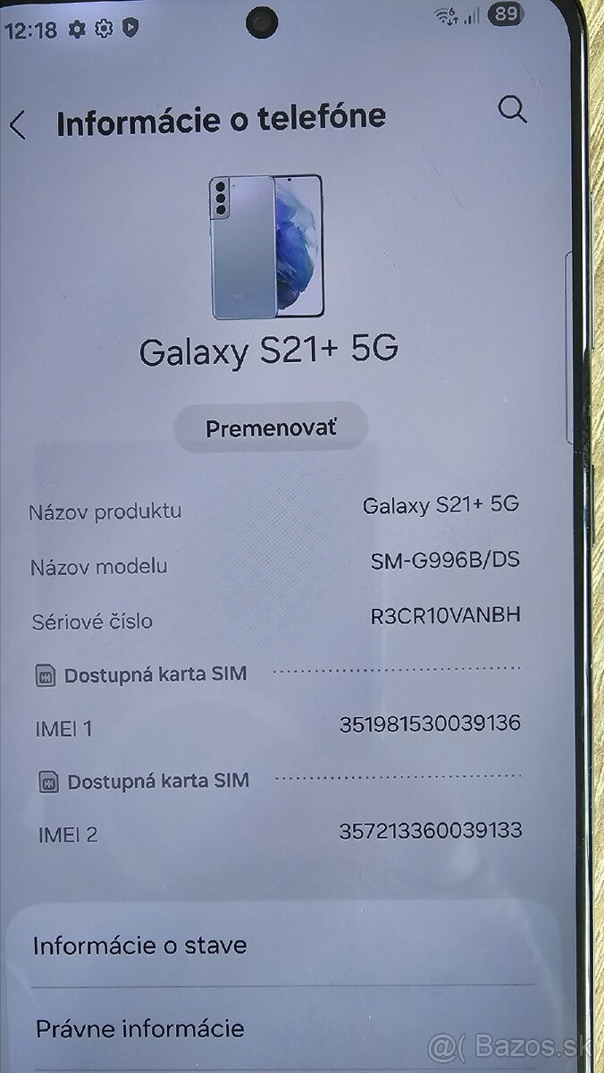 Samsung Galaxy S21+ 5G - 9