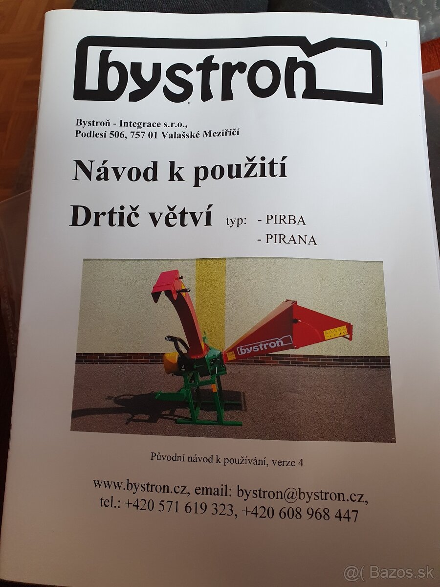 štiepkovač Bystroň Pirba + záruka 1rok - 9