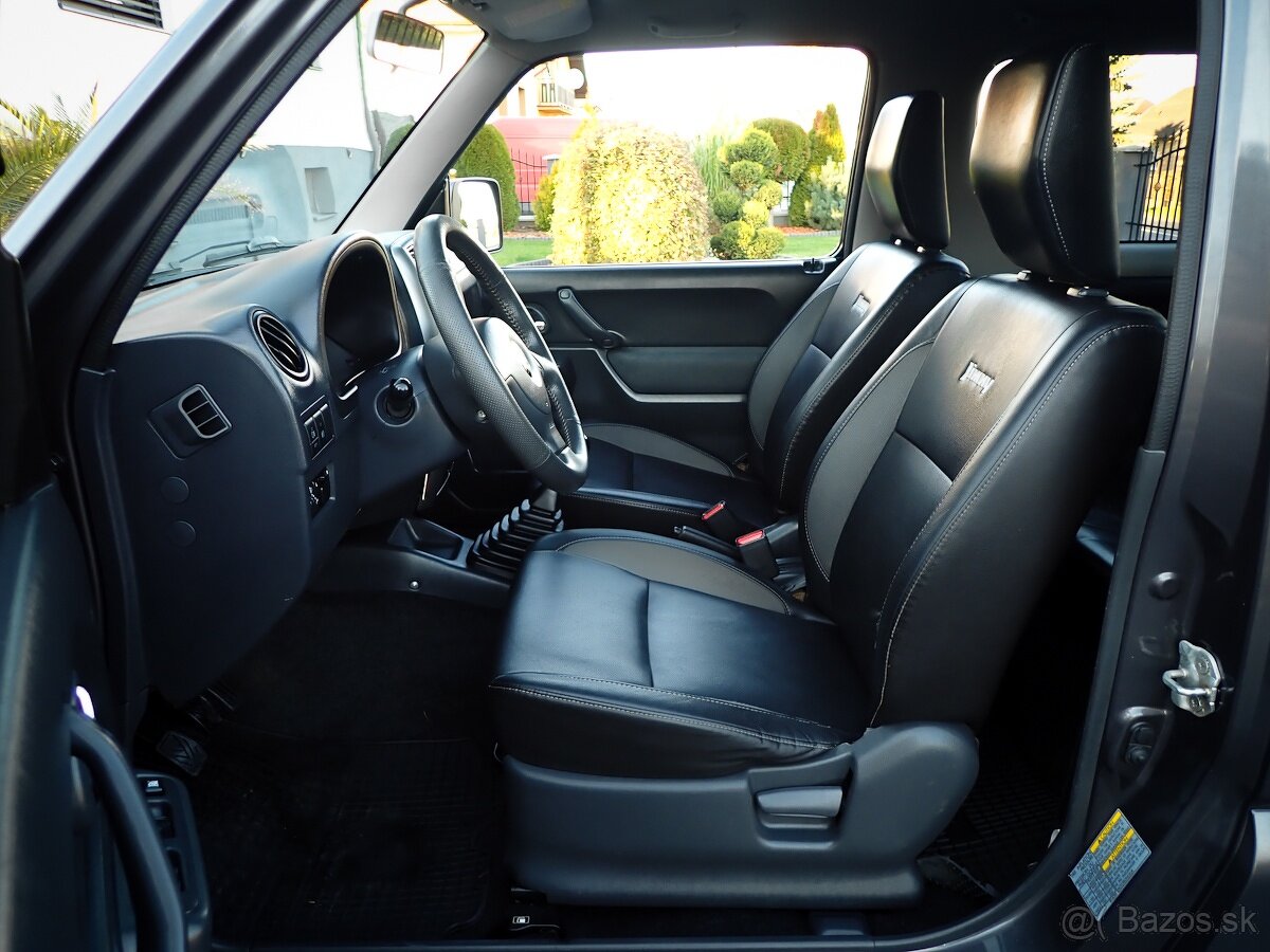 SUZUKI JIMNY 1.3benzin 2013 4x4 KOŽA KLIMA VYHREV ŤAŽNE - 9