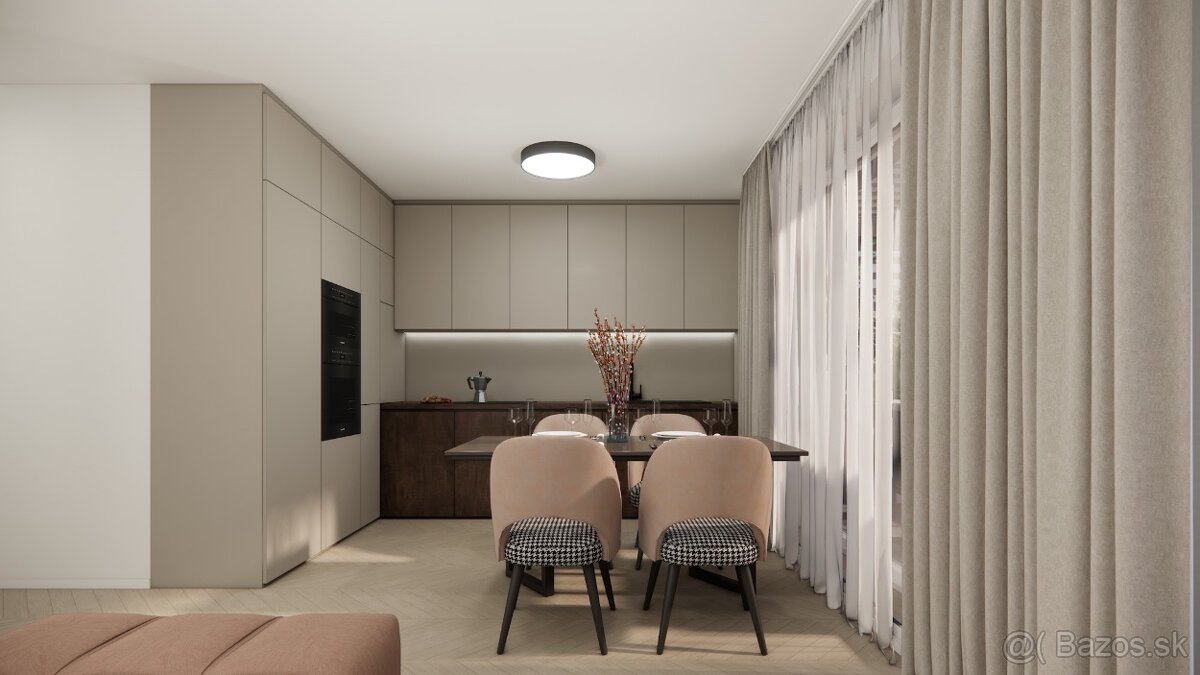 Elegantný 3-izbový byt 70,73m² s terasou alebo loggiou-ILAVA - 9