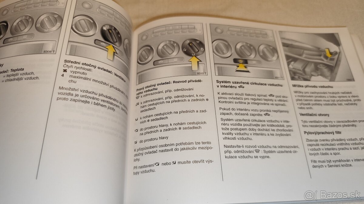 Opel ASTRA G - návod k obsluze příručka (1998-2/2004) - 9