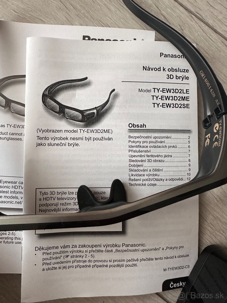 Panasonic 3D okuliare - 9