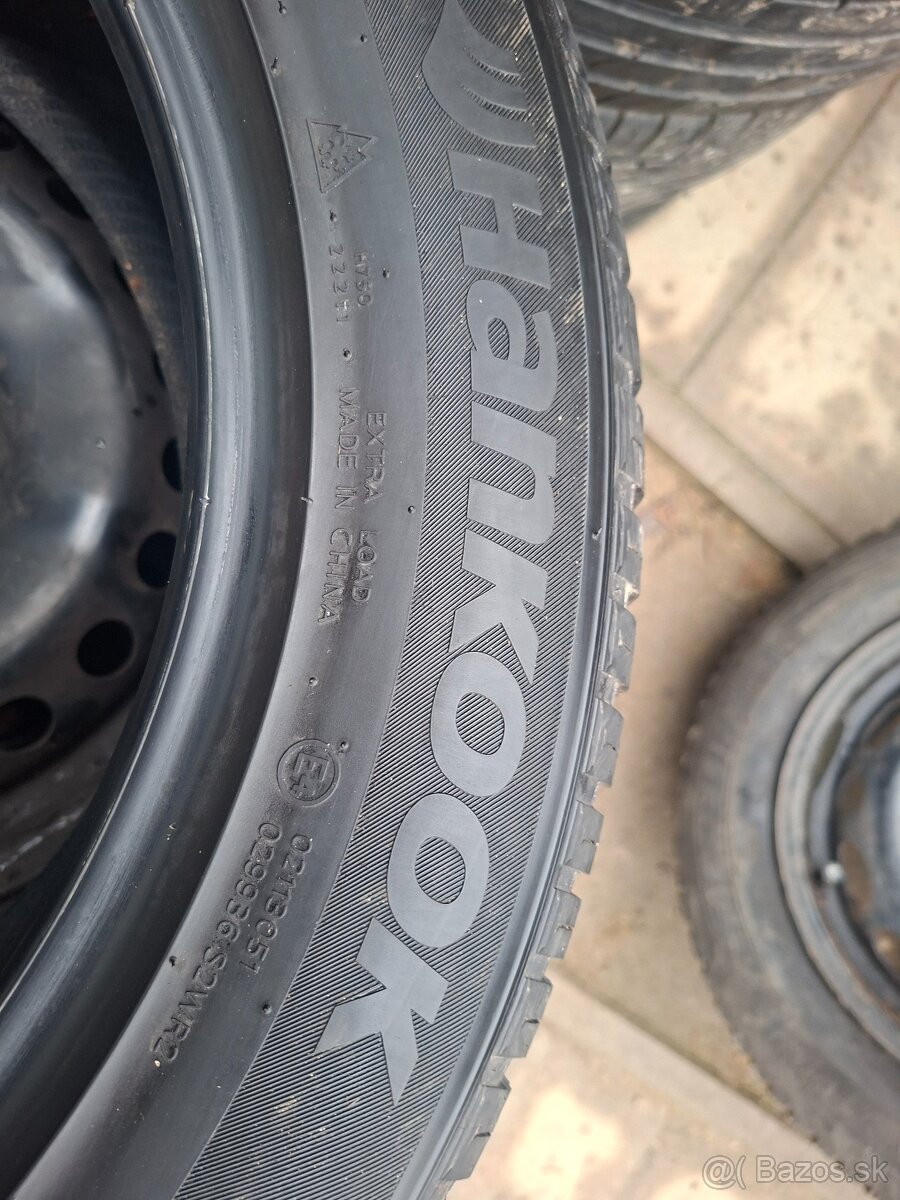 225/55R17 Hankook ceľoročne dot 22 7mm - 9