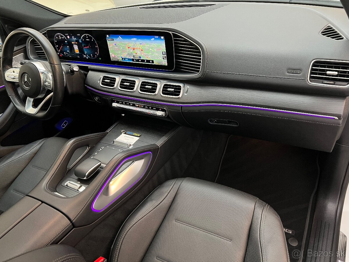 Mercedes Benz GLE 400d Coupe,243kW,4x4,AMG,Vzduch,LED,DPH - 9