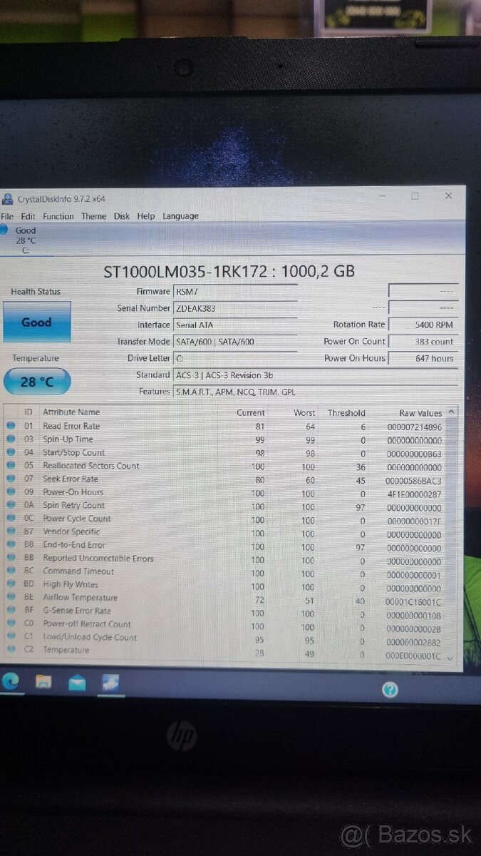 notebook HP 250 G6 - 9