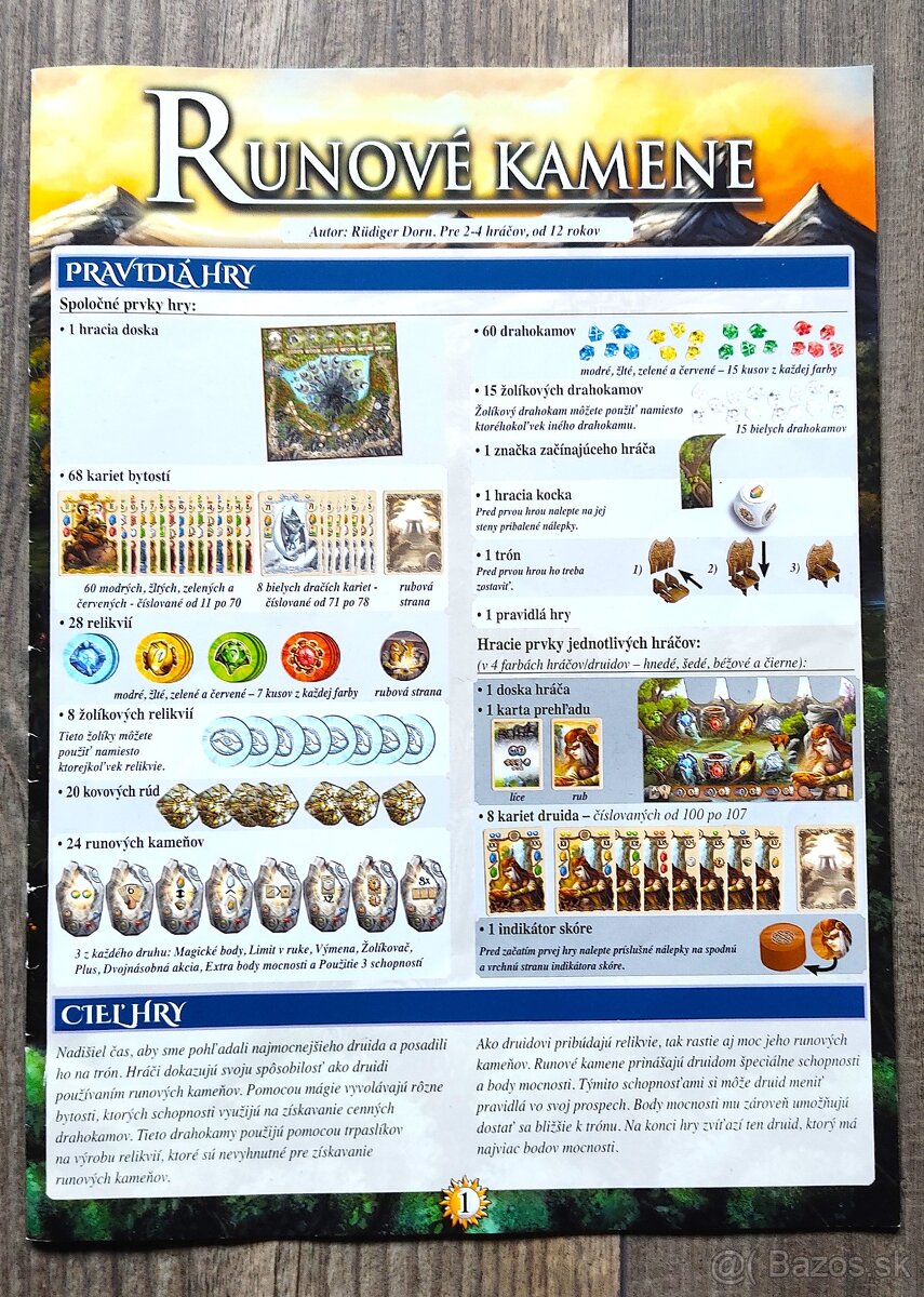 Spoločenská hra Rune Stones - 9