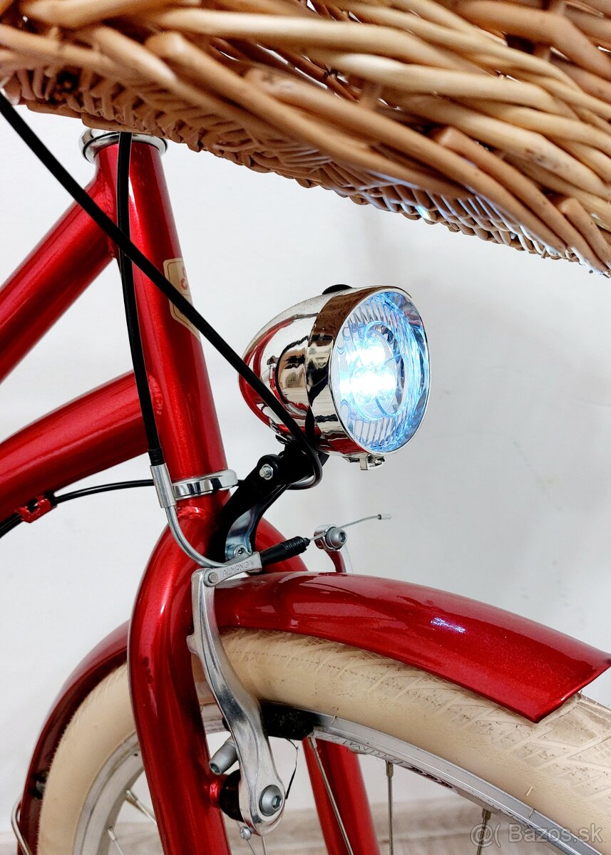 Dámsky bicykel v retro štýle - 9