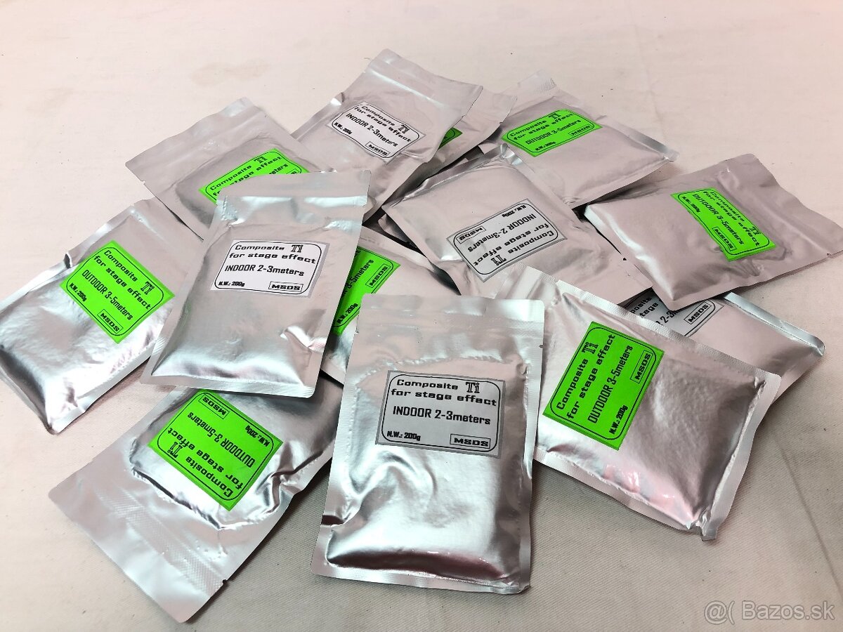 Certifikované náplne do ohňostrojov. - 9