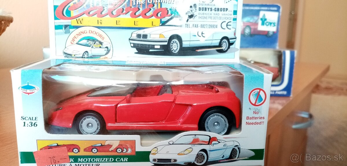 Modely autíčiek. - 9