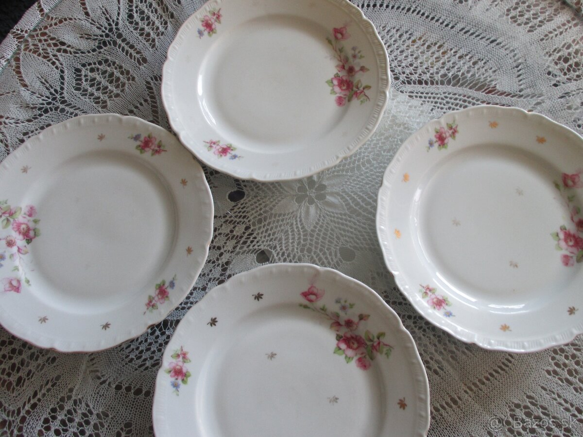 hrnčeky, tanierky, taniere - 9