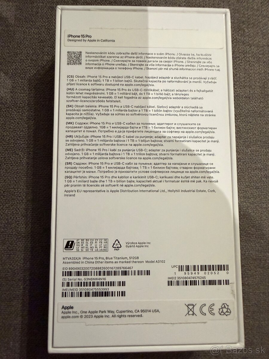 Apple iPhone 15 pro 512 GB - 9