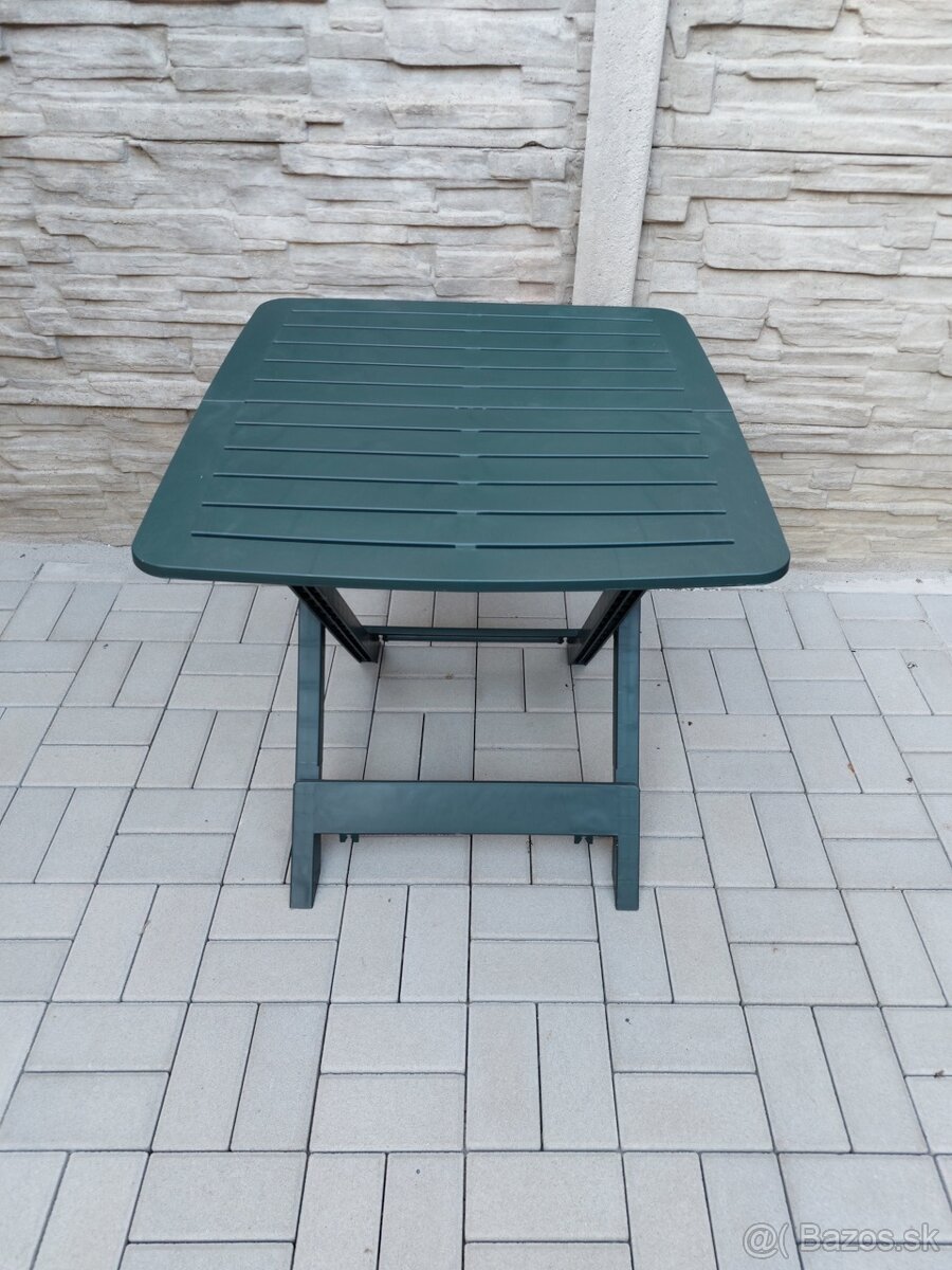 Skladací plastový záhradný nábytok - Nepoužívaný - 9