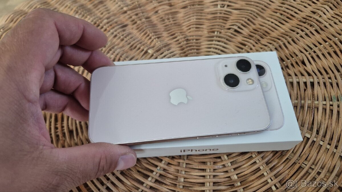 Apple iphone 13 mini ruzovy 128gb - 9
