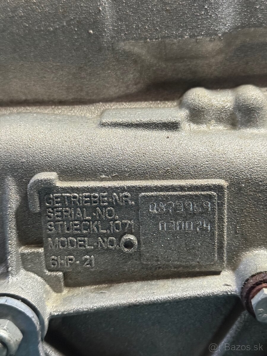 Prevodovka BMW ZF 6HP-21 - 9