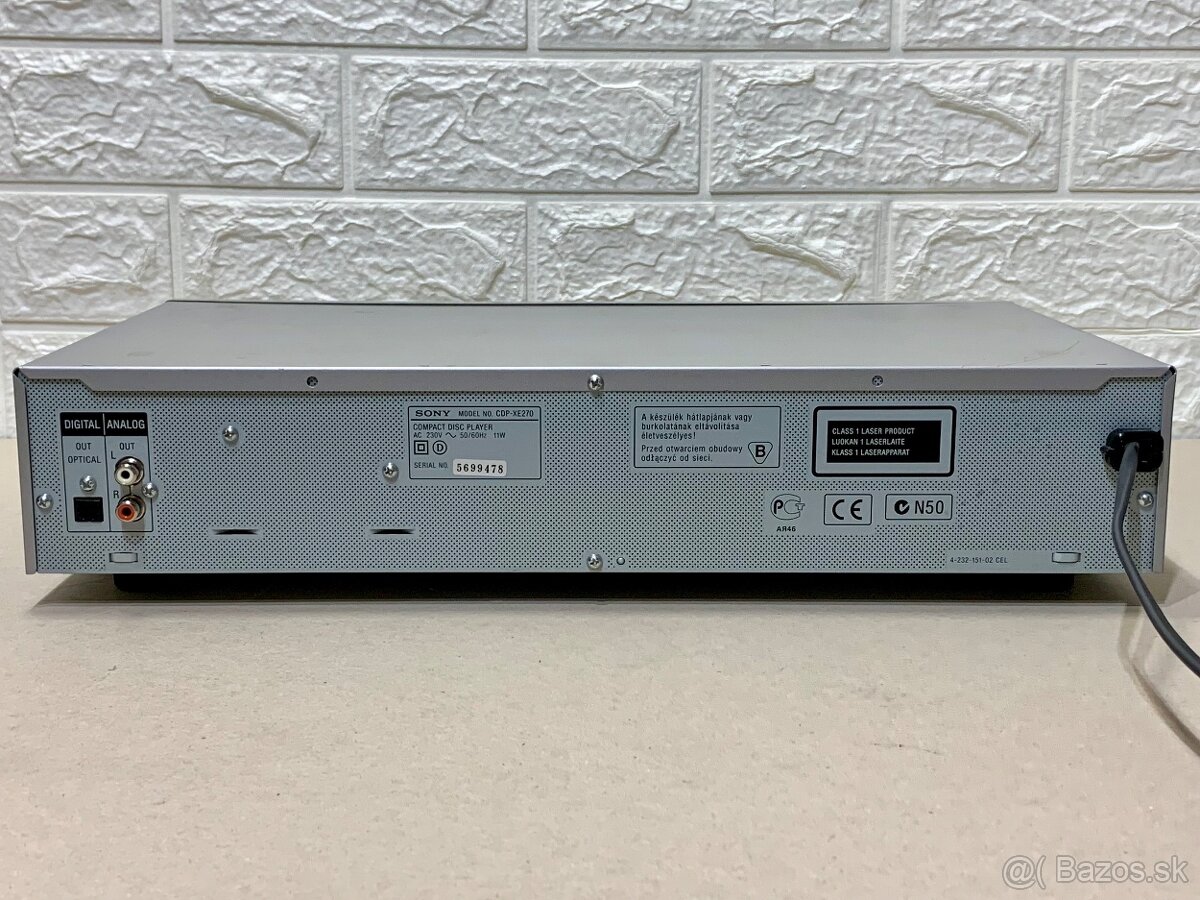 SONY CDP-XE270 …. CD prehravač - 9