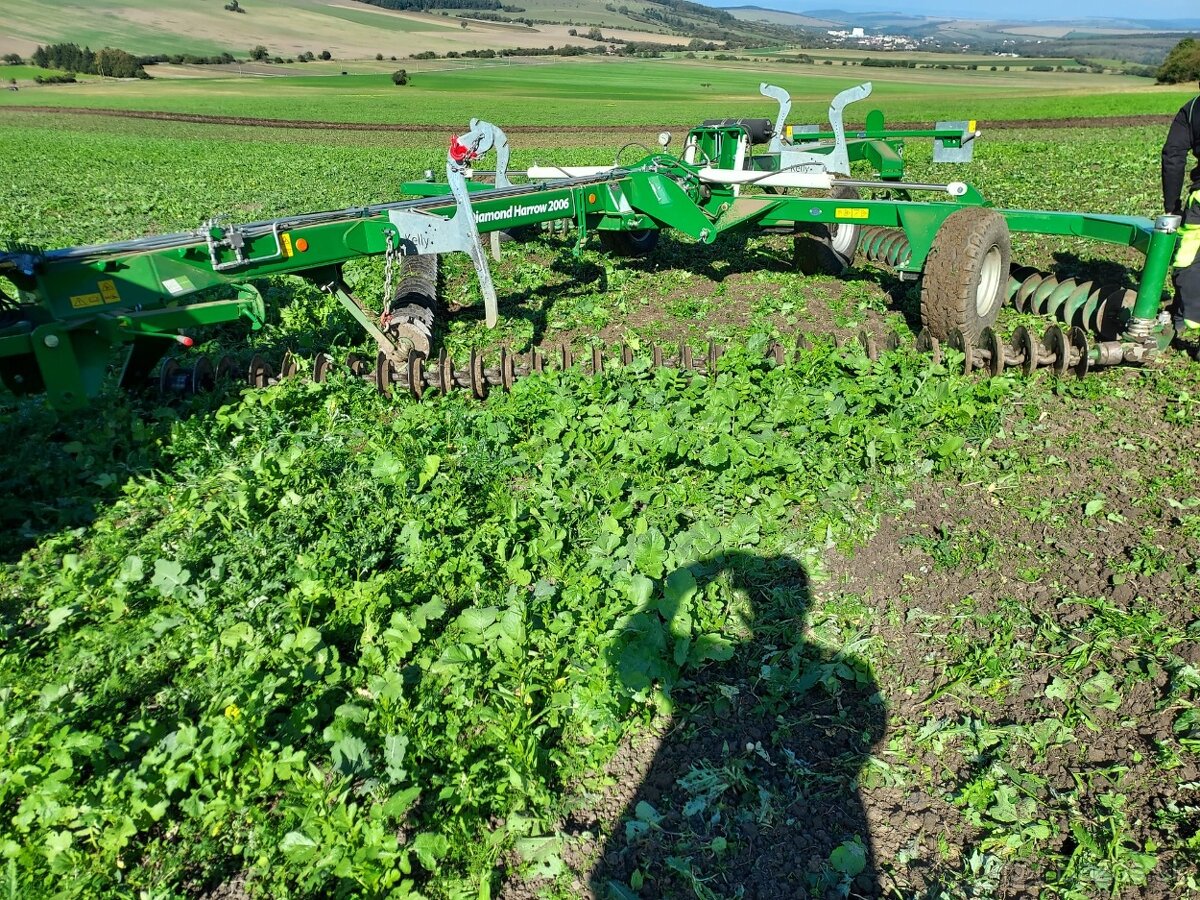 Predám diamantový podmietač - brány KELLY 6 m - 9