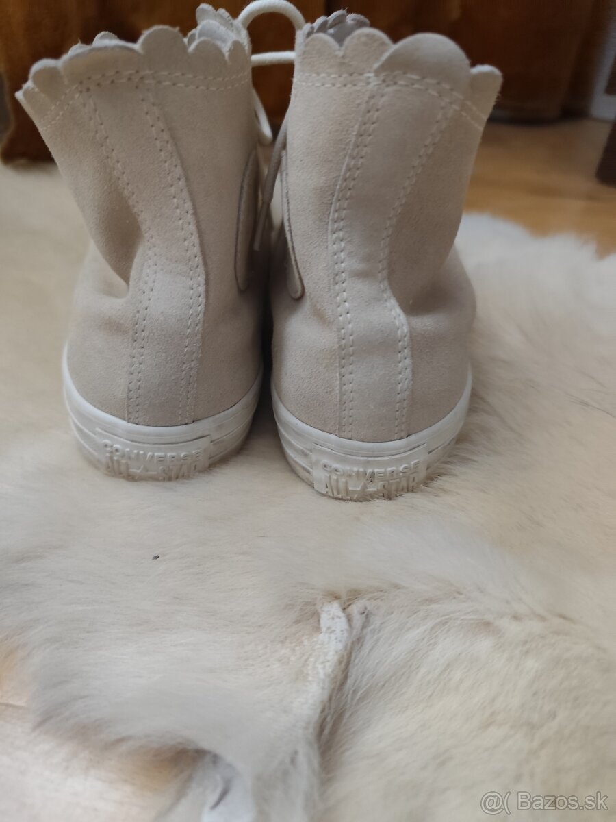 Converse z brusenej kože velkost 39 - 9