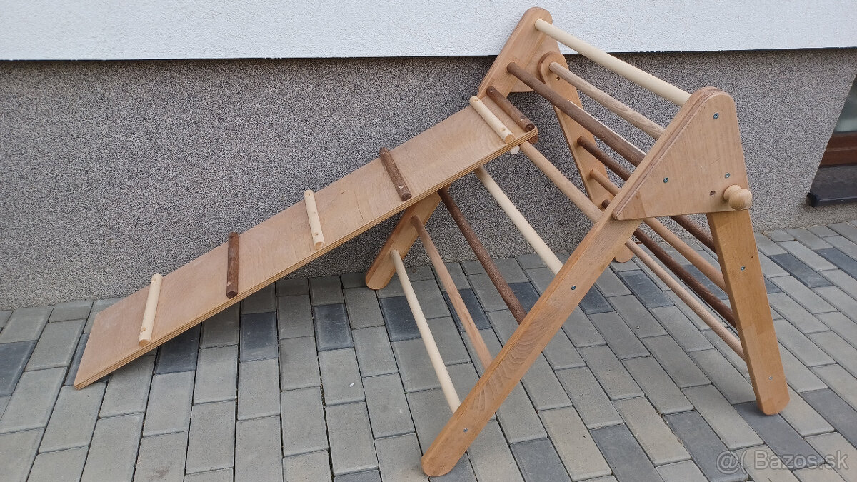 bukový Piklerovej triangel montessori - 9