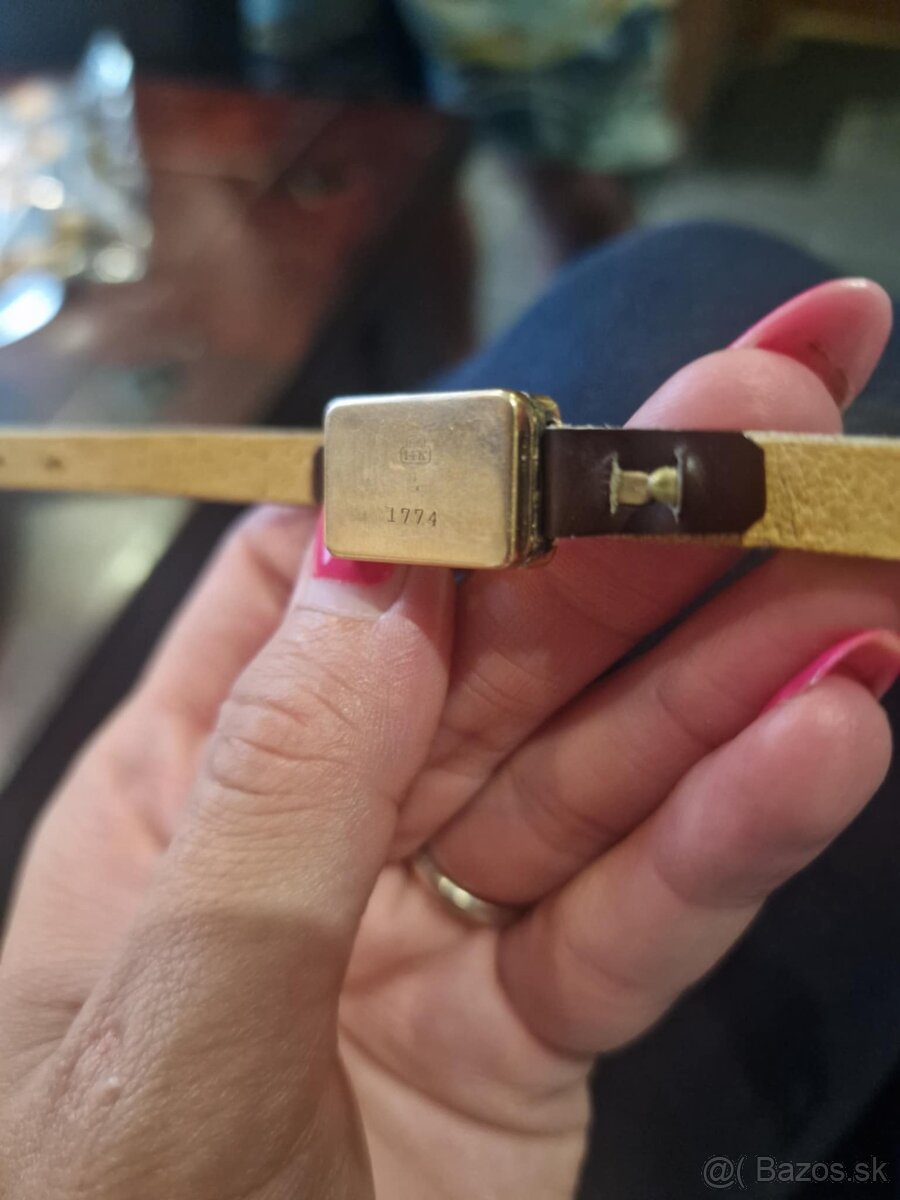 Predám zlaté dámske hodinky doxa - 9