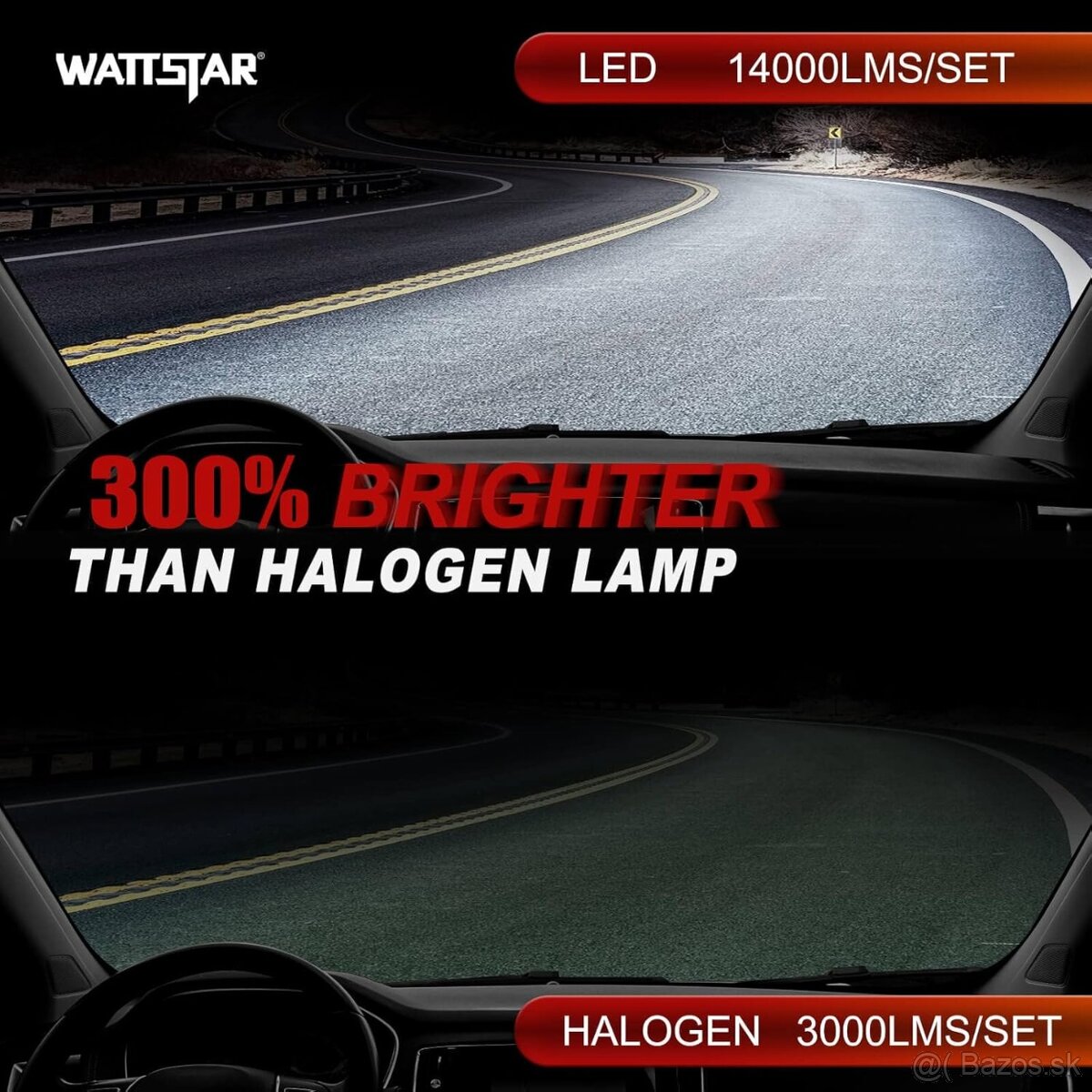 LED žiarovky Wattstar HB4/9006 6500K - 9