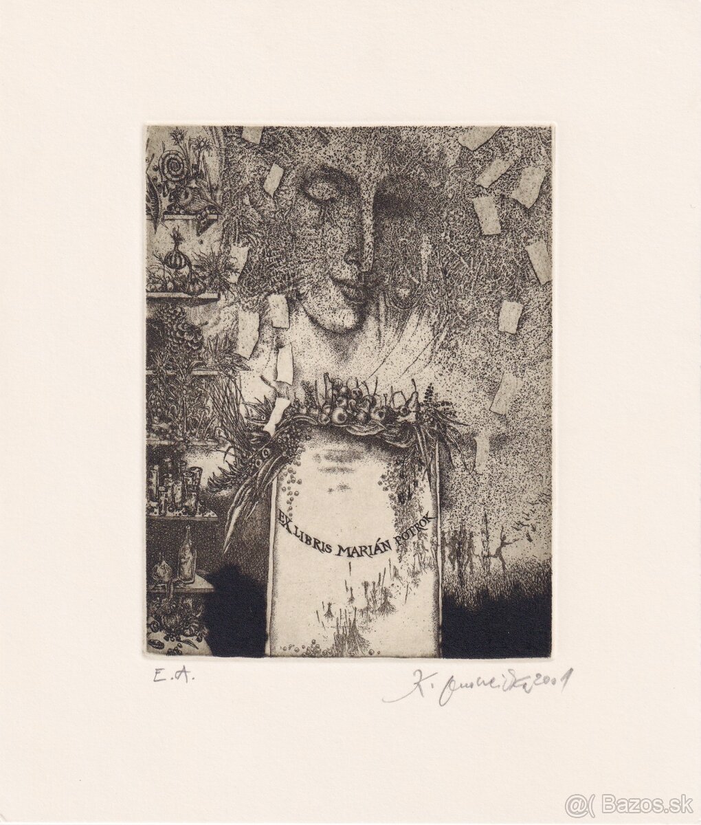 predam exlibris grafiky Karol Ondreička - 9