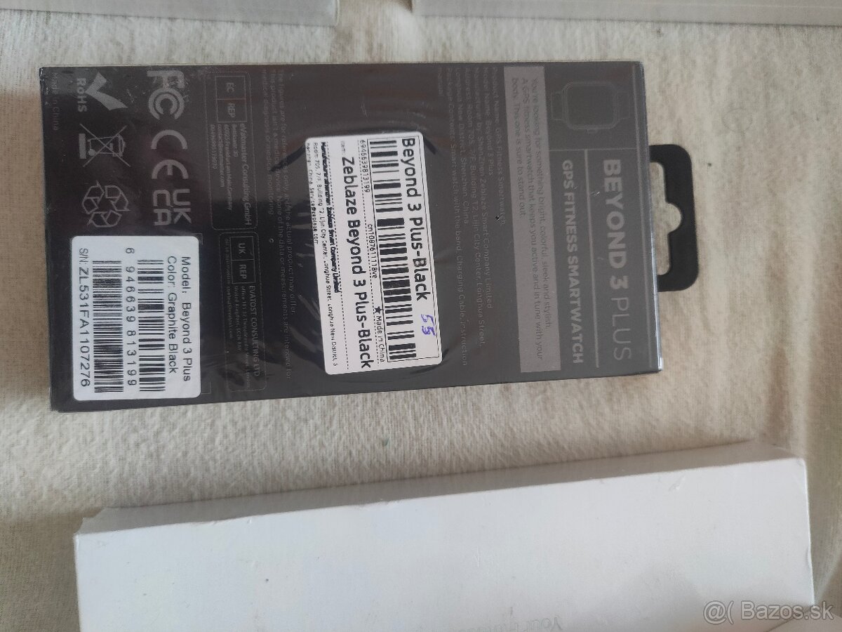 Colmi a Zeblaze Smart hodinky. Čierne prevedenie. - 9