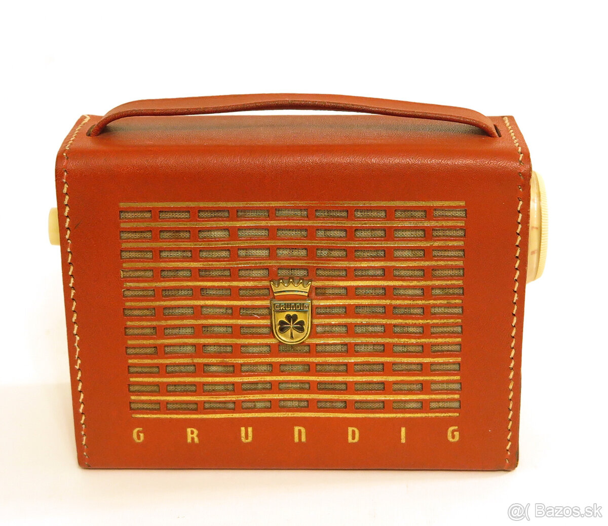 Tranzistorové kabelkové rádio GRUNDIG 50te roky - 9