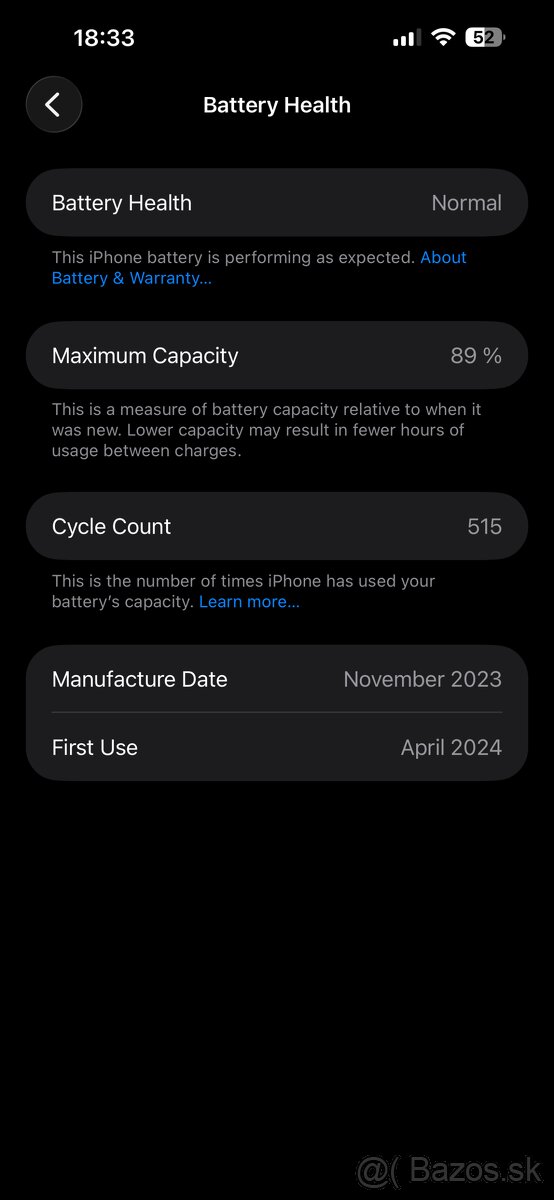 Predám iPhone 15 Pro Max 256 GB Natural Titanium - Top Stav - 9