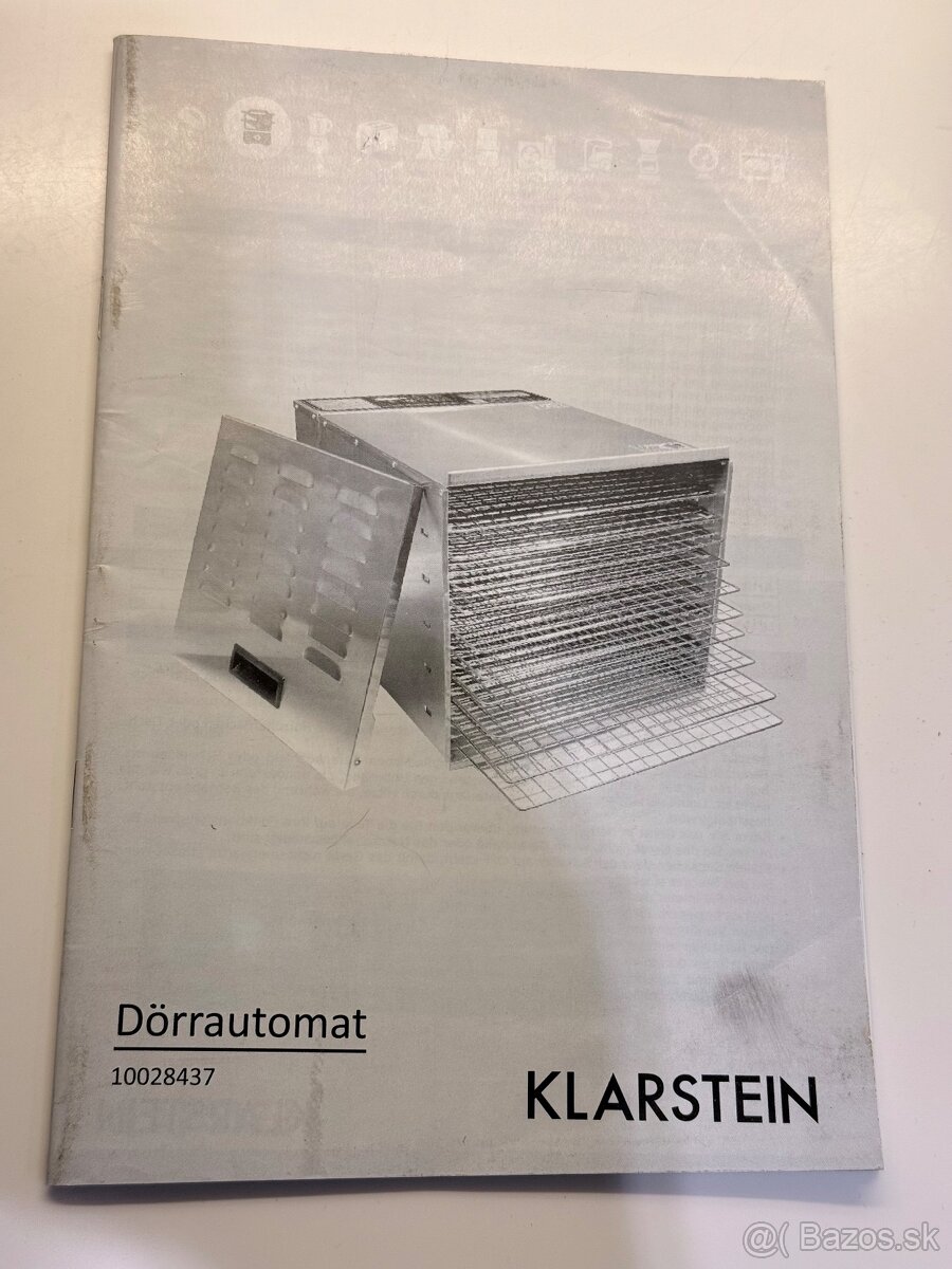 Fruit Jerky Steel 10 sušička ovocia - 9