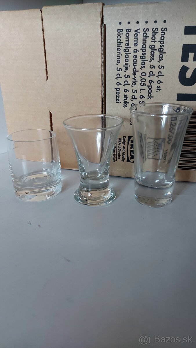 Poháre rôzne. - 9