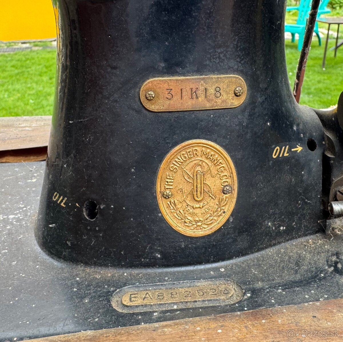 Predám starožitný šijací stroj Singer (r. 1936) - 9