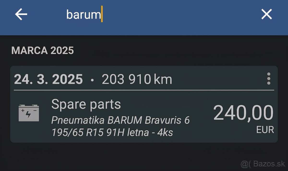 Pneumatiky 2025 BARUM BRAVURIS 6 195/65 R15 - 9