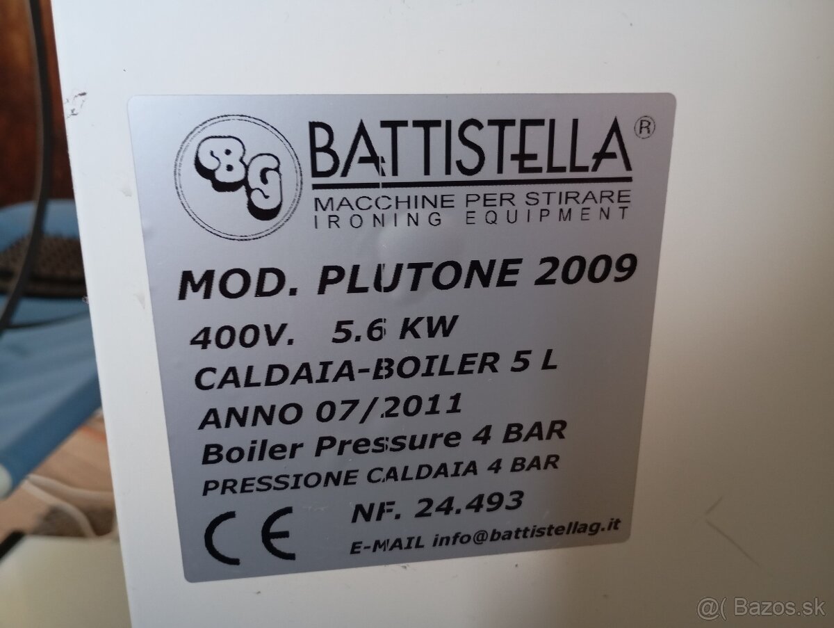 Profesionálny žehliaci systém BATTISTELLA - 9