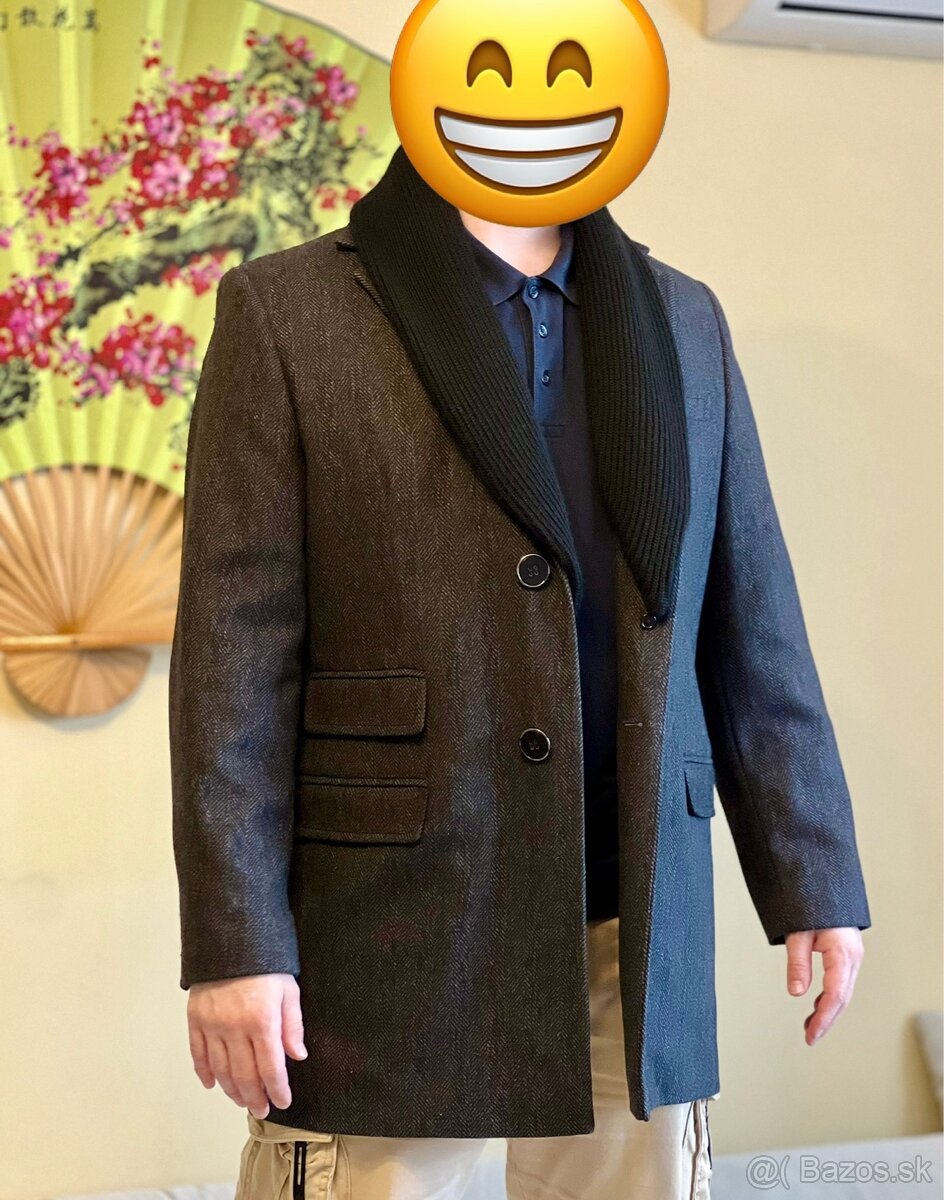 Pansky vlneny kabat - L - 9