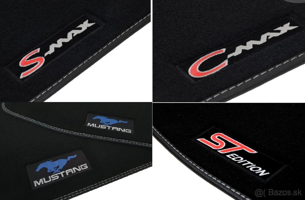 Luxusní celoroční Autokoberečky s podkladem hrubé gumy - 9