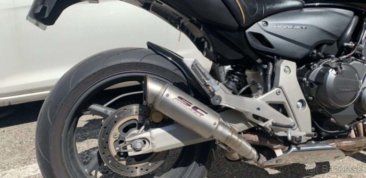 Športový  ladený  univerzálny  moto  výfuk  Nový  Nerezový - 9