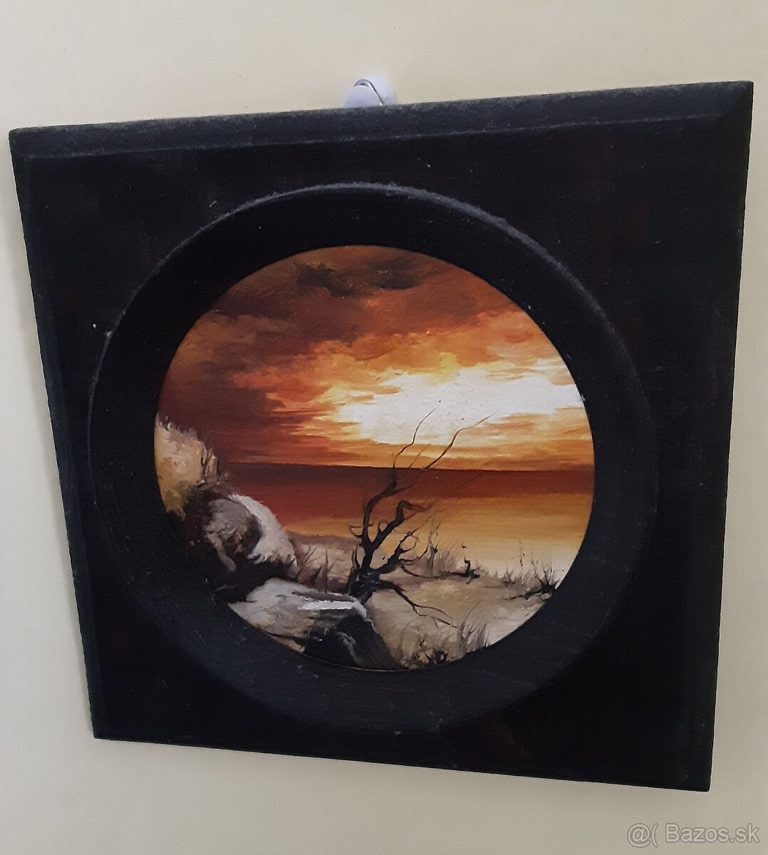 Predaj Olejomaľby kvetov a kópií portrétov v rámoch - 9