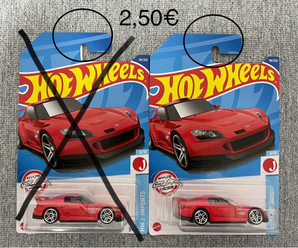 Hot Wheels / Matchbox mix (zlacnené) - 9