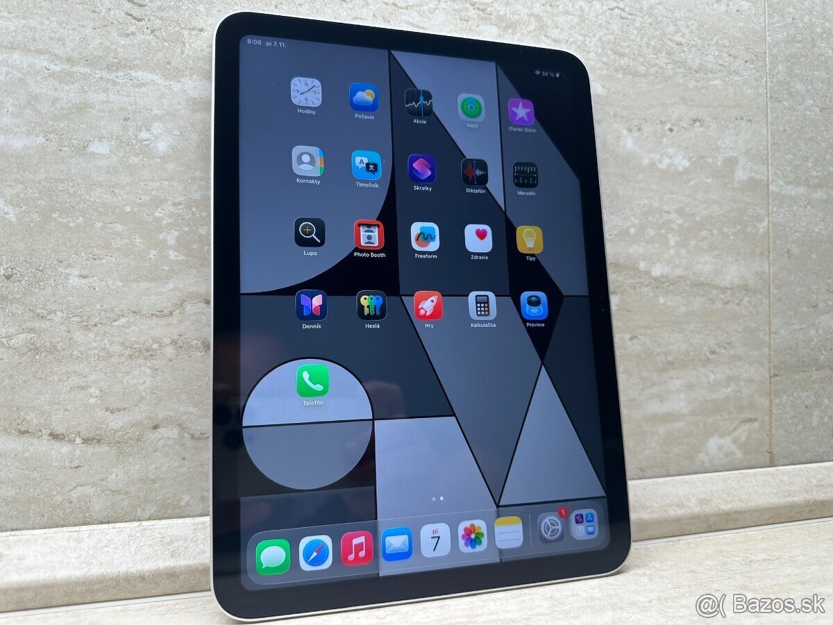 Apple iPad 10.9 (2022) 64GB Wi-Fi Silver, 100%, 0 cyklov - 9